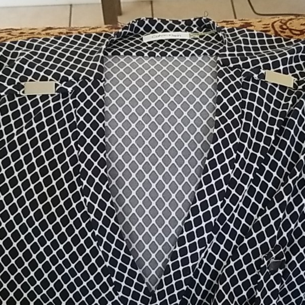 The Calvin Klein Wrap Dress